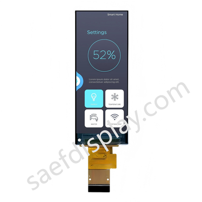 20.2インチ スリム IPS TFT LCD ディスプレイ モジュール- 200x480 解像度, MIPI インターフェース, 高明るさ 570 ニット