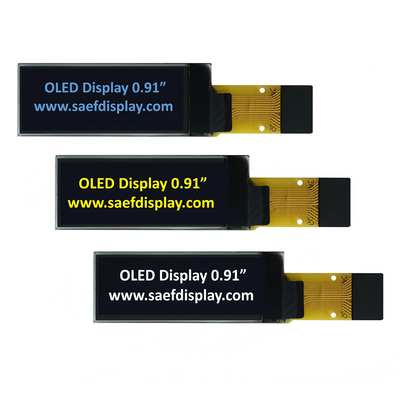 0.91インチ OLEDディスプレイ - 128X32 解像度,低電力,SPIインターフェース