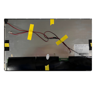 工業用 15.6 インチ TFT LCD ディスプレイ - 1500 ニット 太陽光で読み取れる, FHD, -30°C から 85°C, LVDS