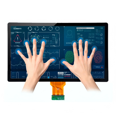 23.8インチ産業用 TFT LCD ディスプレイ FHD 1080p LVDS インターフェイス 広い視角 低反射 350 cd/m2 亮度 EU/US 認証