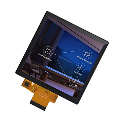 4インチ正方形産業用TFT LCD (720x720) w/ PCAPタッチ、-20℃～70℃動作、RGBインターフェース | SFTO400XC-7013ACT