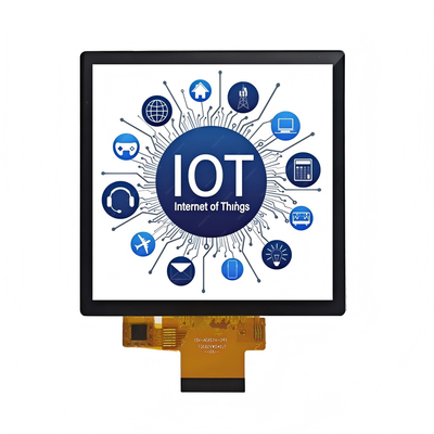 4インチ正方形産業用TFT LCD (720x720) w/ PCAPタッチ、-20℃～70℃動作、RGBインターフェース | SFTO400XC-7013ACT