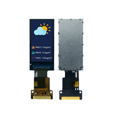 0.96インチ TFT LCDモジュール | 80x160 SPIインターフェース、ST7735Sドライバ、超小型