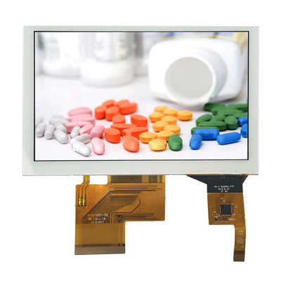 5インチ PCAP TFT ディスプレイ 800*480 RGB インターフェイス 自動制御制御画面のための容量タッチパネル