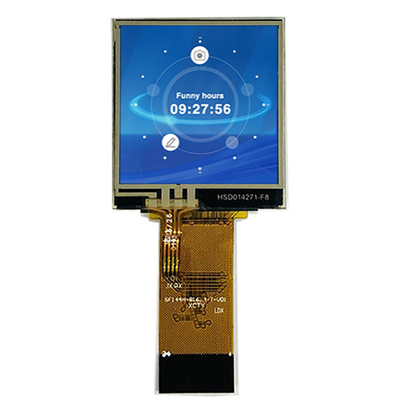 128x128 Square LCD Display Screen 1.44 インチ TFT LCD 8ビット MPU インターフェイス 接続タイプ