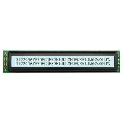 40x2 LCDのキャラクタ・ディスプレイ モジュール4002のモノクロ穂軸LCM 16 Pin 8bit