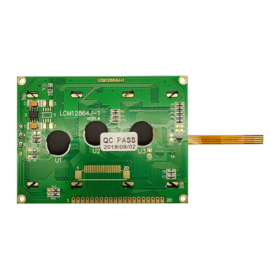 20 Pinモノクロ写実的なLCDの表示MPU STNの否定的な穂軸128X64のマトリックスLCM