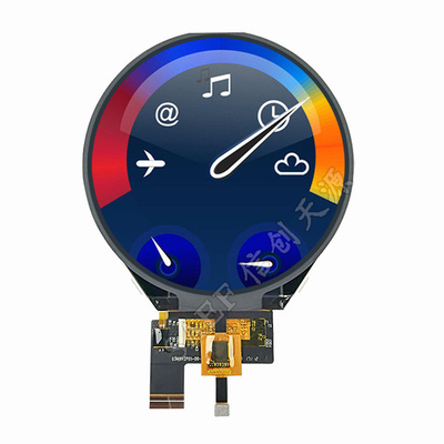 PCAP TFT ディスプレイ 3.4 インチ ラウンド LCD 3 レーン ミピ インターフェイス 800x800 点 CTP