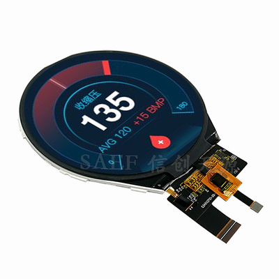 TFT LCDの表示モジュール3.4&quot; CTP TFT LCDの表示モジュールが付いている丸型800x800 IPSの完全な視野角MIPIインターフェイス