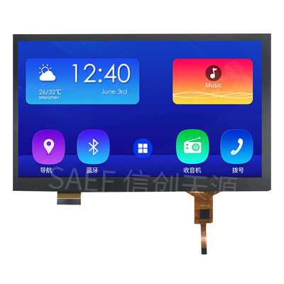 メディカル7インチタッチスクリーン,PCAPタッチスクリーン 1024X600 IPS TFT LCD RGB/mipi インターフェイス W/容量タッチスクリーン