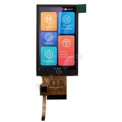 3&quot; PCAPの容量性タッチ画面とのインチ240x400 TFT LCDのタッチ画面S6D04D1 MCU 8bits 16bitsインターフェイス40 Pin