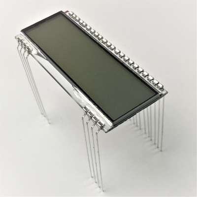 水エネルギー電気メートルの前部スクリーンのための英数字の7つの区分LCDの表示HTN