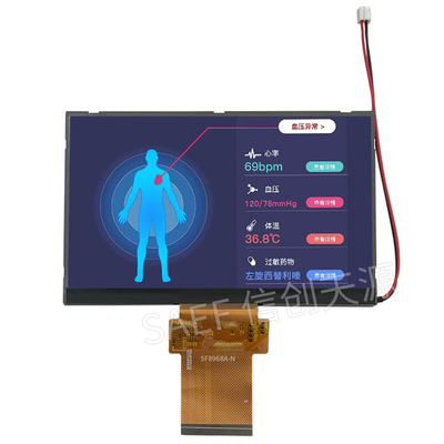 FHDの景色のタッチ画面LCD TFT 60 Pin 5.7"インチLVDSインターフェイス