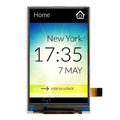HX8369はスマートな装置前部スクリーンのためのTFT LCD 3.7のインチ480x800 IPSを表示する