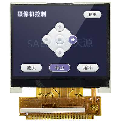 320x240医学LCDのタッチ画面2.3インチILI9342C MCU 8bitsインターフェイス36ピン