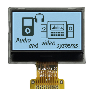 128x64 FSTN グラフィックLCDディスプレイ ポジティブLCD 12864 ドットLCD メーカー