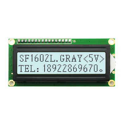 ヘッダーのピン コネクタとのMPUインターフェイス注文の特性LCD 16x2 5V