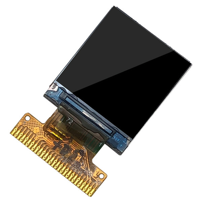 白いLEDのバックライトが付いている0.85インチの正方形LCDの表示128x128 IPS MCUインターフェイス