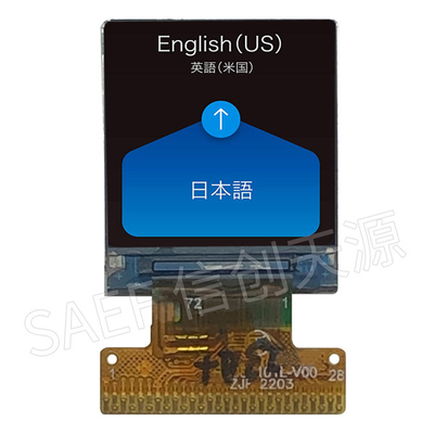 品質 0.85 インチ IPS TFT LCD, MCU インターフェイス付きの TFT LCD ディスプレイ