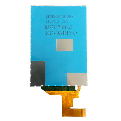 480x640 VGA TFT LCDのタッチ画面は2つの車線MIPIインターフェイス21ピンとの2.88インチを表示する