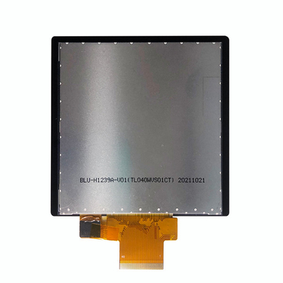 4 インチ 480×480 インチ 工業用 TFT ディスプレイ 40 ピンの家庭用自動化 4 インチ PCAPタッチ付き LCD
