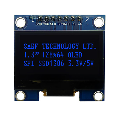 SPIインターフェイスOLEDは1.3 SH1106運転者とのインチOLED I2c 7 PinをIC表示する