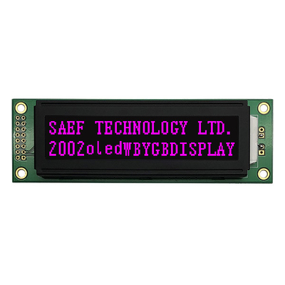 VATNの英数字LCDは20x2 MPU 6800のシリアル・インタフェースを表示する