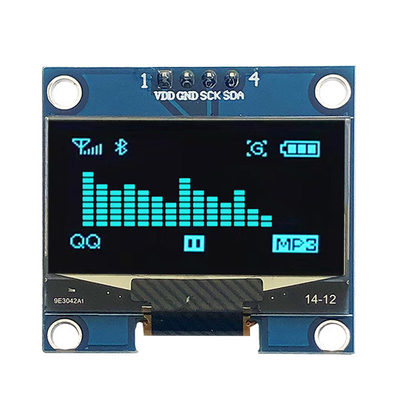 受動のマトリックス1.3のインチI2C OLEDは128x64コグPCB 4ピンを表示する