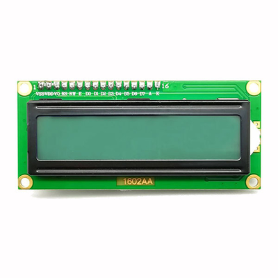 I2Cインターフェイス16x2特性LCDは青い5V 4ピン ナンバーを表示する