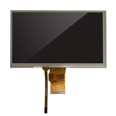 抵抗タッチ パネルが付いている7つのインチTFT LCD 800x480の点の表示RGB 24かまれたインターフェイス
