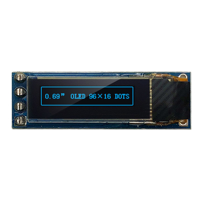 4互換性があるピン96x16 OLED表示モジュール0.69のインチI2C IIC SSD1306 3V 5V