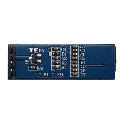 3V 5V 128x32 OLEDの表示モジュールSSD1306運転者が付いている0.91インチ4ピンIC
