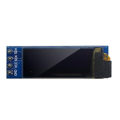 128x32 OLEDディスプレイモジュール 0.91インチ 4ピン | SSD1306ドライバIC | I2Cインターフェース