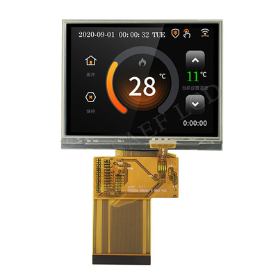 LEDのバックライトとのQVGA 320x240 3.5のインチTFTの表示RGBインターフェイス54 Pin