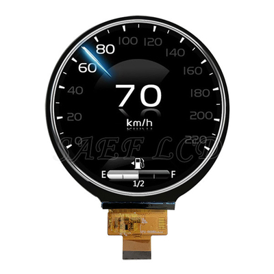 自動車グレード 4 インチ 720 X 720 点 丸型 TFT LCD ディスプレイ MIPI インターフェース 1000nits