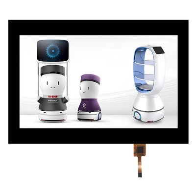 MIPIインターフェイス7インチTFT LCDのタッチ画面1024x600 IPSのCTPの完全な視野角