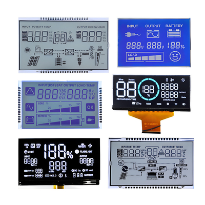 カスタム 7 セグメント LCD パネル タッチスクリーン LCD ディスプレイ メーカー