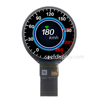 2.48インチ TFT LCD IPS 円形ディスプレイ 3SPI+18RGB インターフェイス 480x480 丸解像度