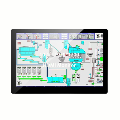 10.1インチ 1920×1200 HDタッチモニター 10点タッチ プラスチック製のハウジング&マルチインターフェイス (DC12V/VGA/HDMI/AV/USB/BNC)