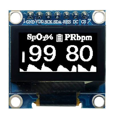 128x64 OLEDディスプレイ - 0.96 インチ SSD1306 SPI IoTとArduinoプロジェクトのための