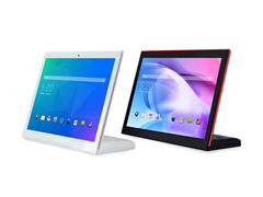 最安値 POE RJ45 ポート付き L 形のアンドロイドタッチスクリーン